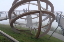 Slun��n� �asostroj (horn� stanice lanovky Panoramabahn Elfer)