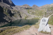 Lai da Tuma, vzadu vpravo je vid�t p�itok - pramen R�na