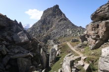 Wannehorn - c�l dne�n�ho v�letu (napadneme ho ze zadu)