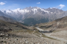 zp�tn� pohled na Weissmiesh�tte a Kreuzboden