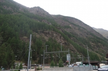 pahled na k�� (�elezni�n� stanice v T�sch)