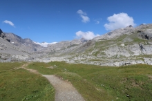 pohled ze sedla Gemmi Pass