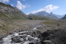 L�mmerendalu (zp�tn� pohled na Gemmi Pass)