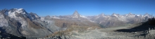 pohled na Matterhorn z Gornergrat