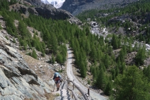 cesta na hrnce (Gletschergarten)