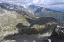 pohled z Eggishorn na M�rjalen-Stausee