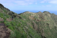 cesta z Chamorga k Playa Casas Blancas