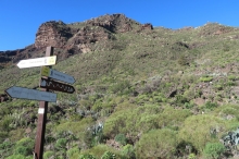 cesta z Tamaimo do El Agujero