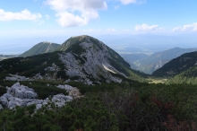 zp�tn� pohled na h�eben Gospinca - Krvavec - Zvoh - Vrh Korena