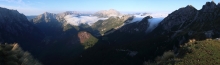 pohled z vrcholu Mali vrh (1992 m.n.m.)