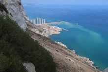 pohled na SV ��st Gibraltaru