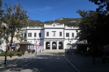 pohled na Rock of Gibraltar