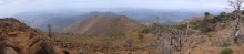 pohled z vrcholu Reales (1440 m.n.m.)