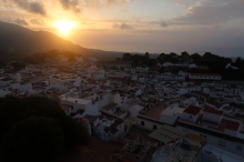 v�chod slunce na Mijas