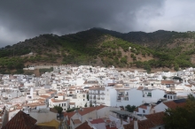 pohled z Mijas na Pico Mendoza